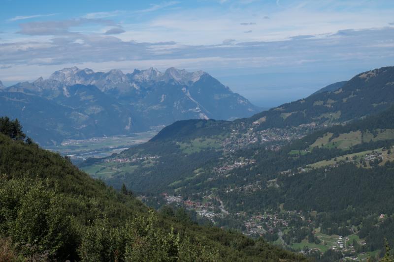 La Barboleuse, Villars, et le Chablais